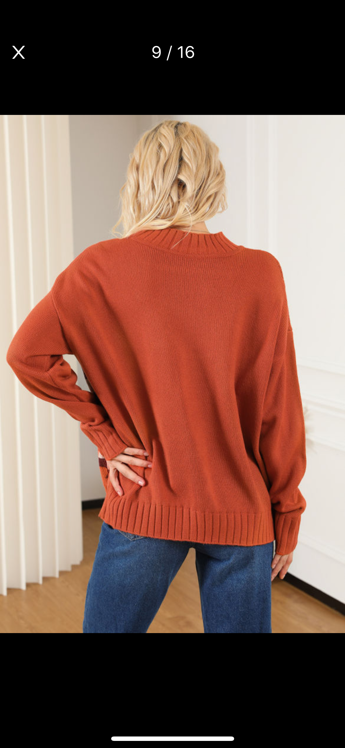 Aztec sweater
