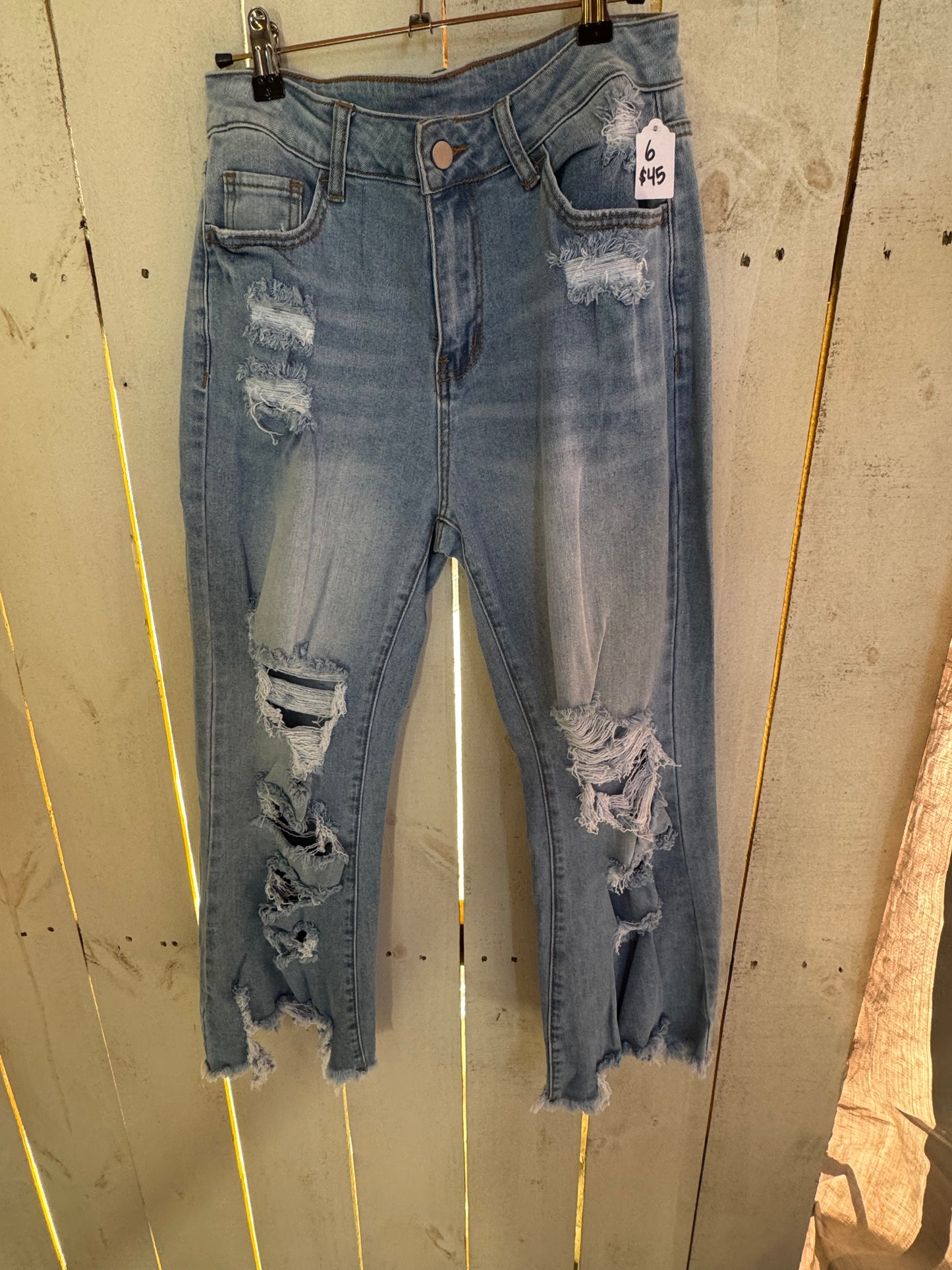 Distressed Jeans