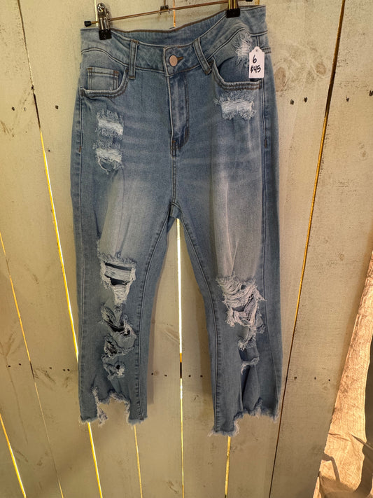 Distressed Jeans