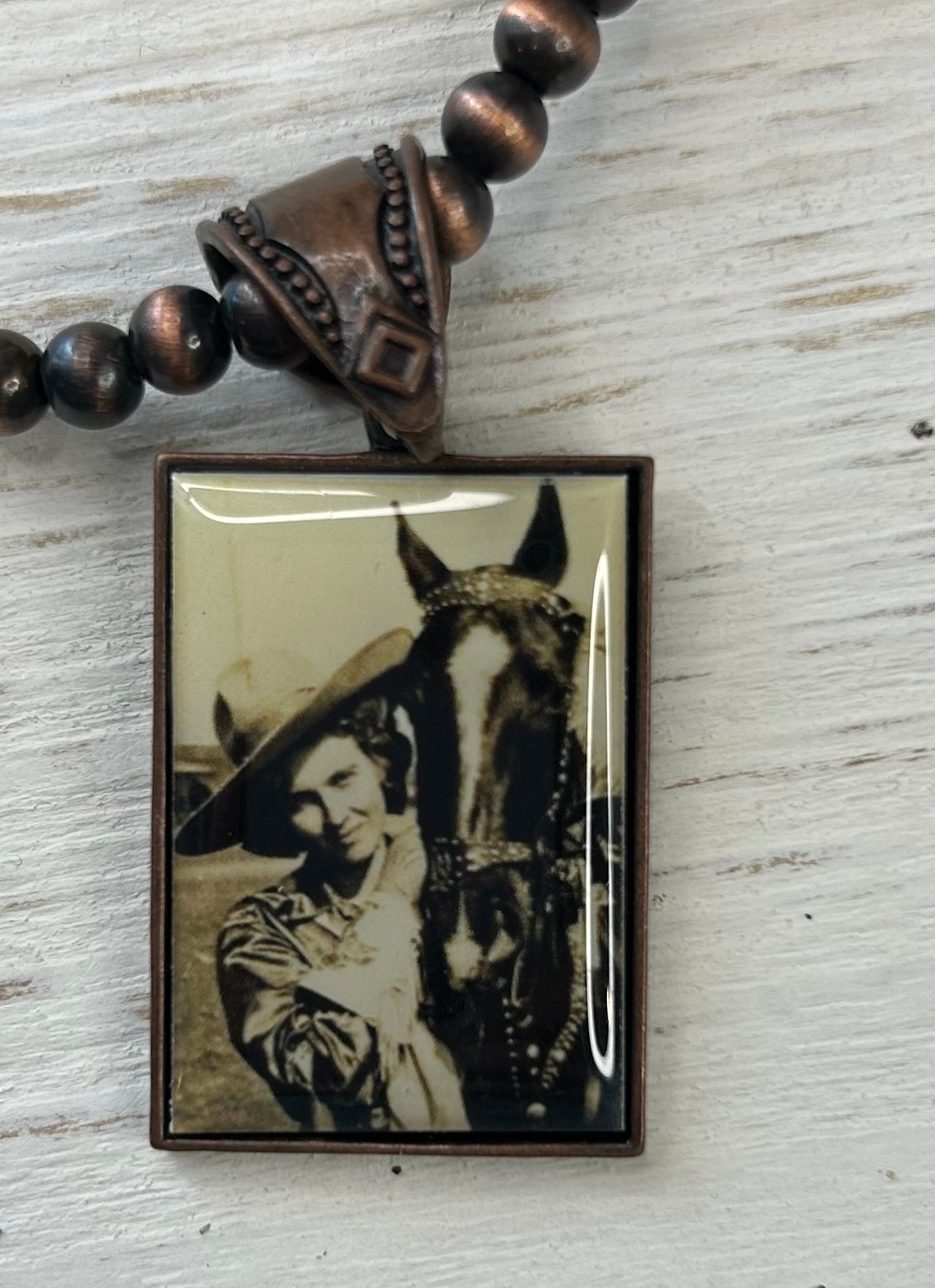 Cowgirl necklace