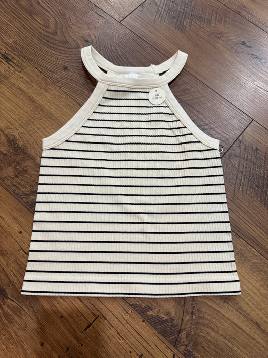 Striped Crop Tank