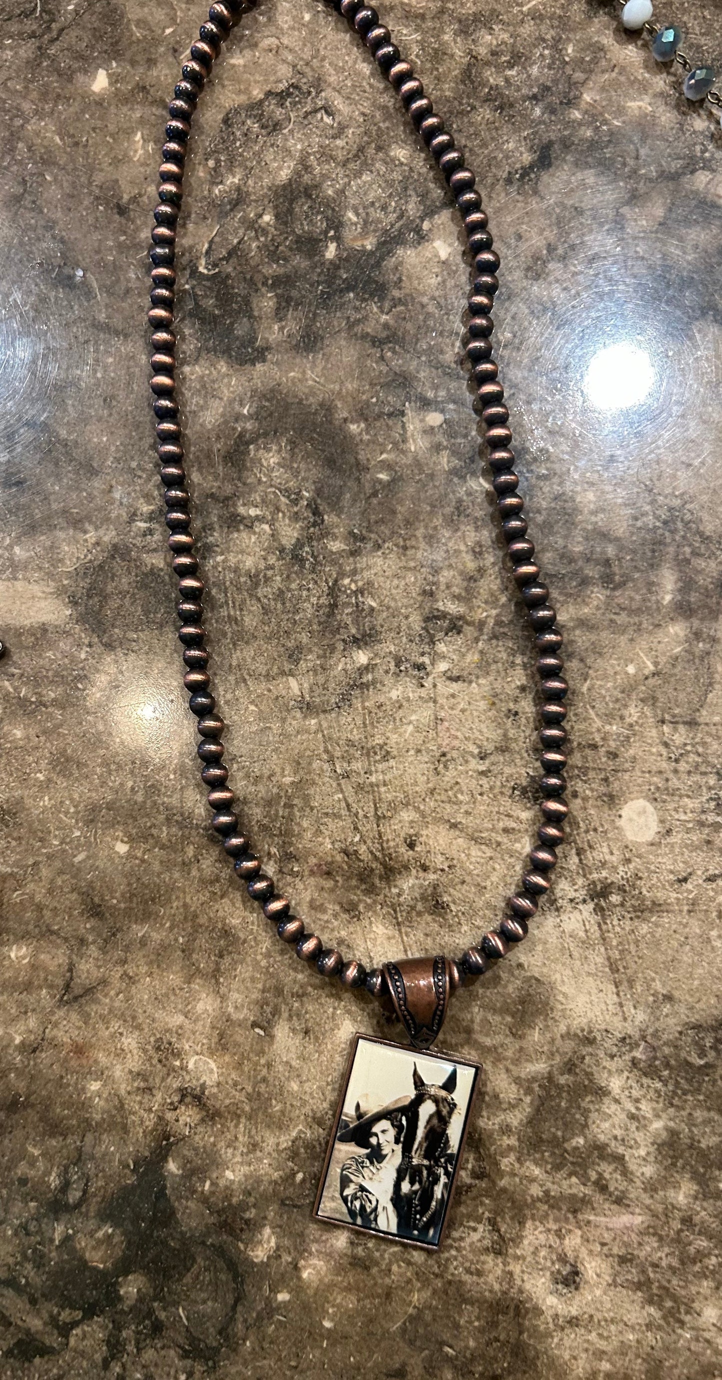 Cowgirl necklace